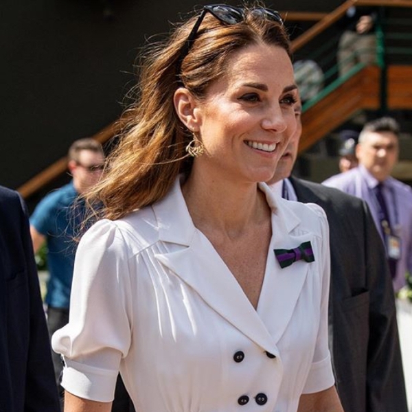 Kate Middleton wore the perfect summer dress at Wimbledon <span id