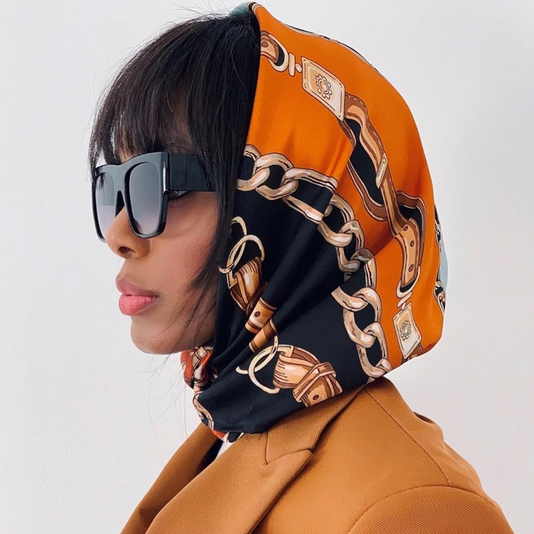 How to wear your scarf? Ask this TikTok star Creator to follow