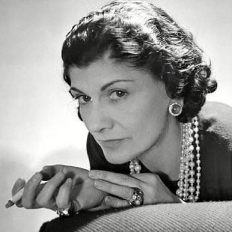 Gabrielle Chanel, the founder of CHANEL