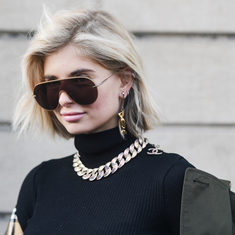 Here's why the chunky chain necklaces are here to stay <span  id='sectitle'>The classic '80s style.<span>