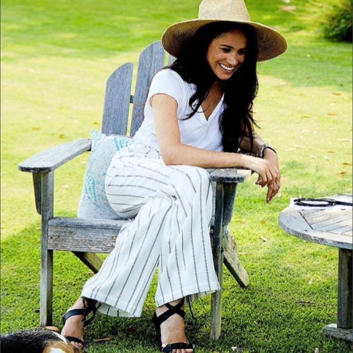 Anine Bing the designer behind Meghan Markle s striped pants